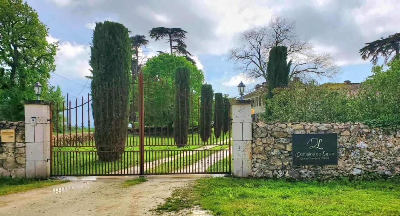 Bed and Breakfast Domaine De Laplan Cezan Экстерьер фото